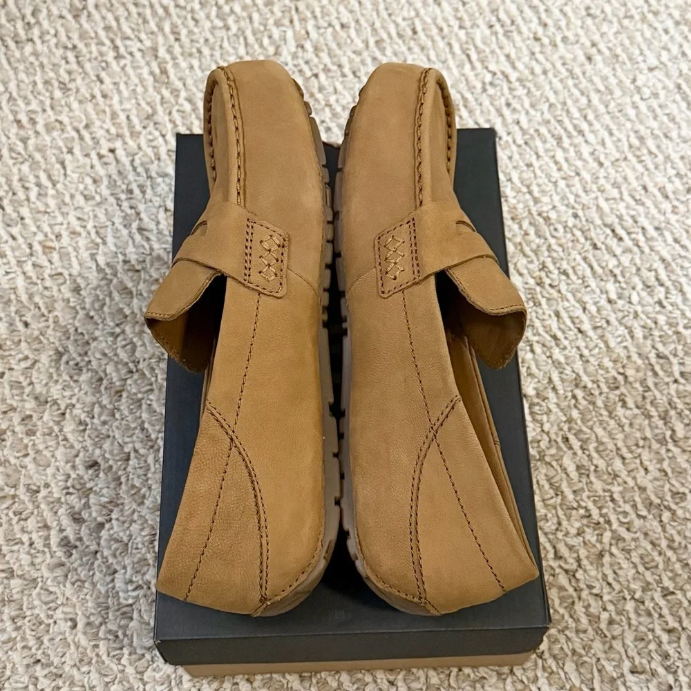 NWB UGG Men’s Burkman Leather Loafers - Picture 7 of 10